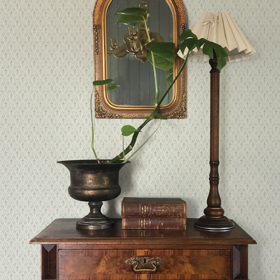 Purchase 4173-27674 A-Street Wallpaper, Tillie Sage Diamond Floral - Chris Loves Julia12