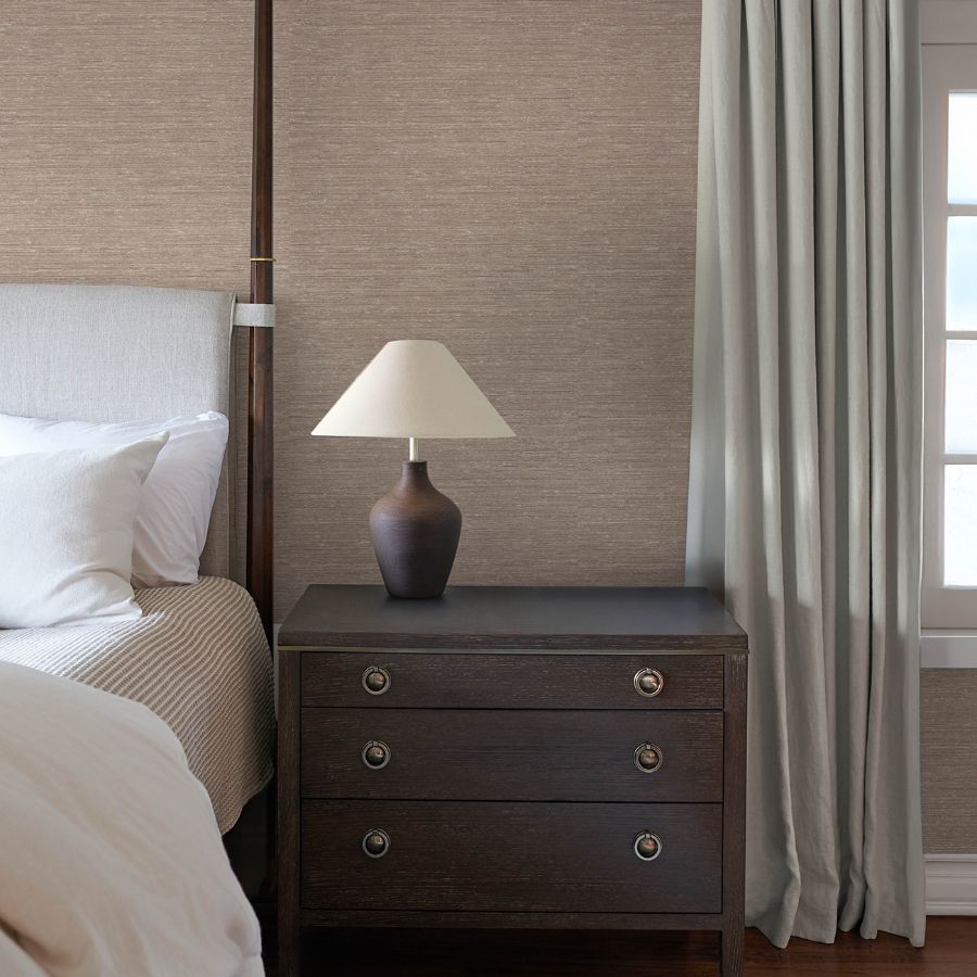 Purchase 4173-27675 A-Street Wallpaper, Roderick Mauve Textured - Chris Loves Julia1