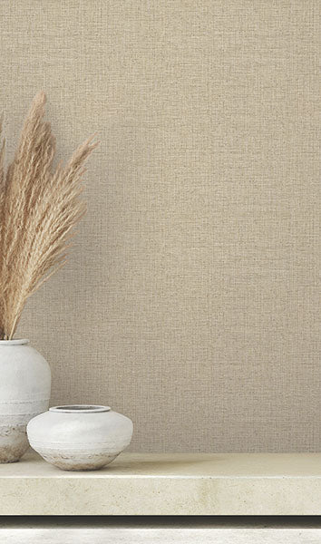 Purchase 4174-4621 Warner Wallpaper, Clarkson Taupe Woven - Grasscloth Resource 21