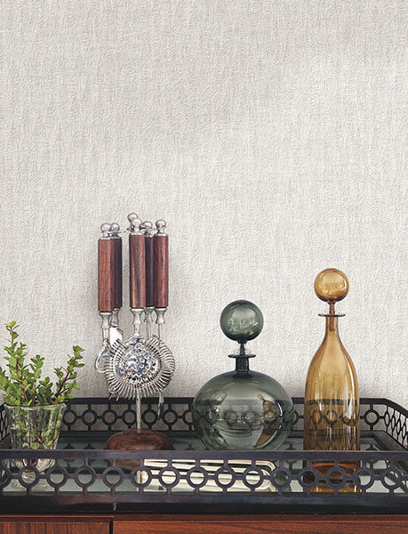 Purchase 4174-4651 Warner Wallpaper, Bryson Ivory Feathered Texture - Grasscloth Resource 21