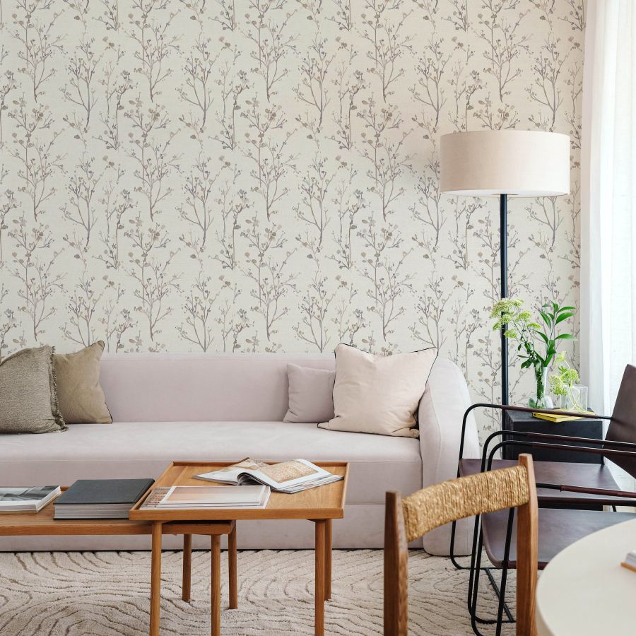 Purchase 4177-27722 A-Street Wallpaper, Silverling - Drew & Jonathan Home Fifth Edition1