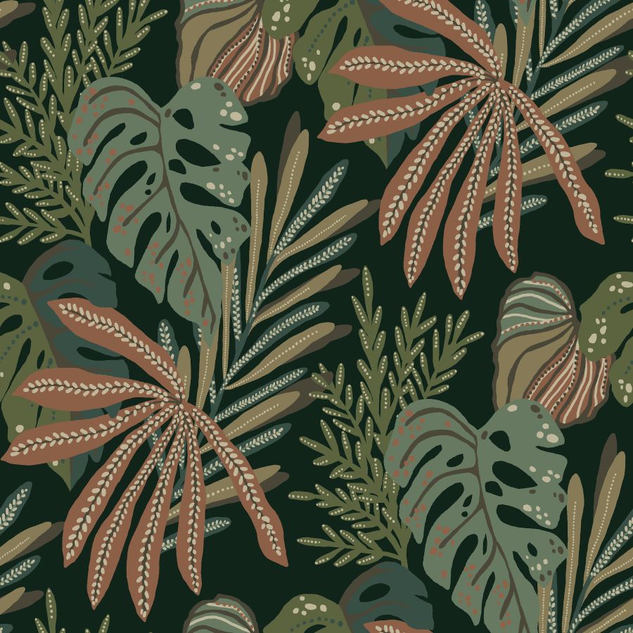 Purchase 4177-27737 A-Street Wallpaper, Alocasia - Drew & Jonathan Home Fifth Edition