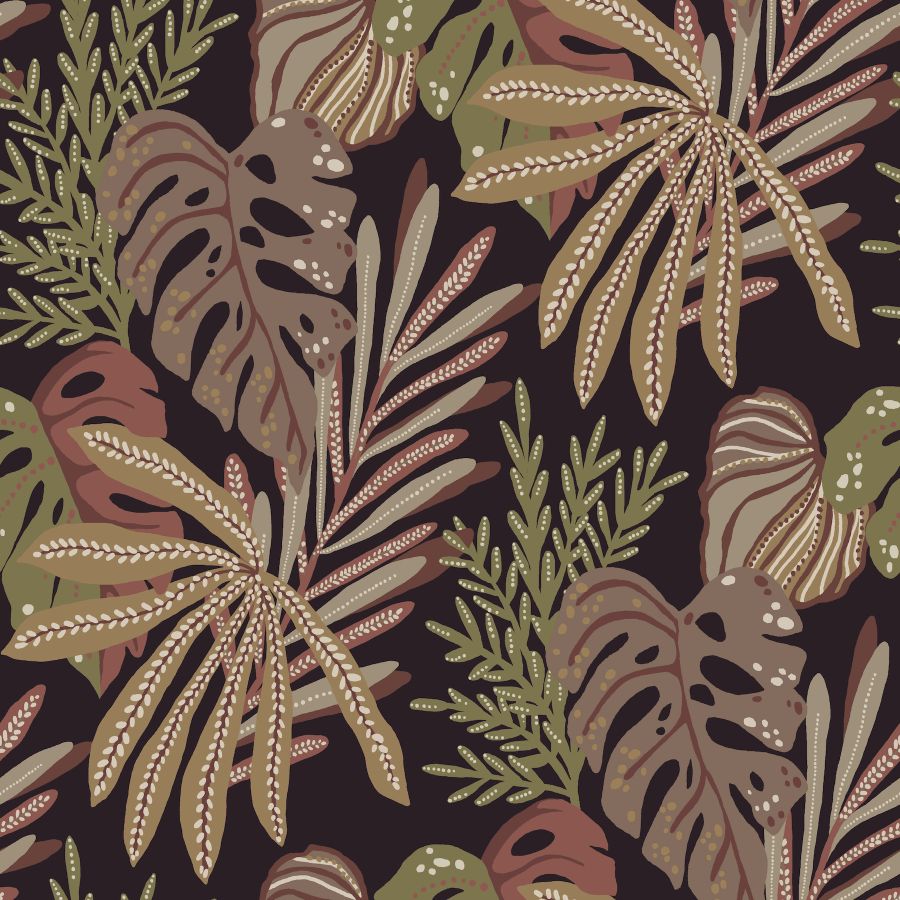 Purchase 4177-27738 A-Street Wallpaper, Alocasia - Drew & Jonathan Home Fifth Edition
