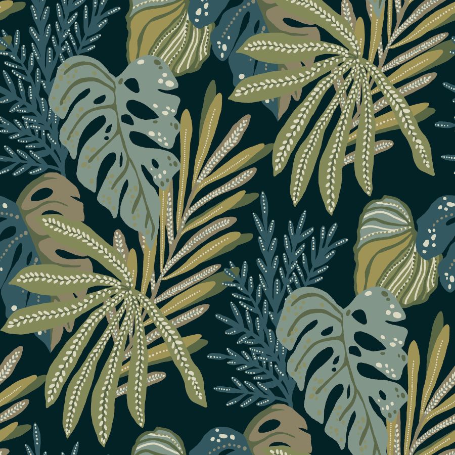 Purchase 4177-27739 A-Street Wallpaper, Alocasia - Drew & Jonathan Home Fifth Edition