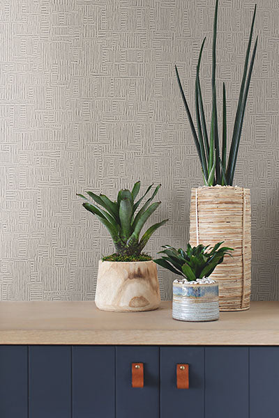 Purchase 4178-4404 Warner Wallpaper, Chiseled Grey Abstract - Modern Expressions1