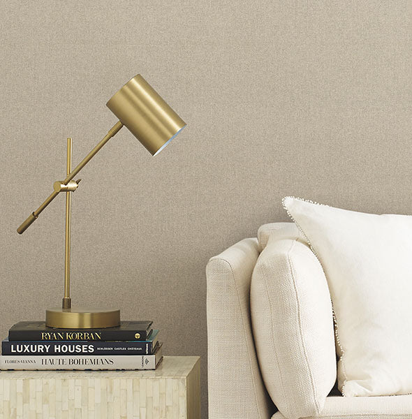 Purchase 4178-4422 Warner Wallpaper, Herringbone Tweed Beige Woven - Modern Expressions1