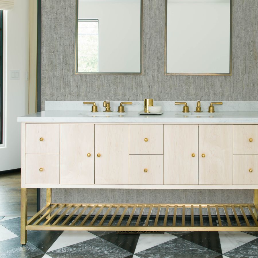 Purchase 4191-83004 Chesapeake Wallpaper, Ramona Grey Distressed Texture - Kitchen & Bath12