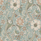 Purchase 4191-83013 Chesapeake Wallpaper, Liora Aqua Floral Trail - Kitchen & Bath