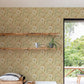 Purchase 4191-83016 Chesapeake Wallpaper, Liora Butter Floral Trail - Kitchen & Bath1