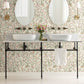 Purchase 4191-83019 Chesapeake Wallpaper, Laverne Green Wildflowers - Kitchen & Bath12