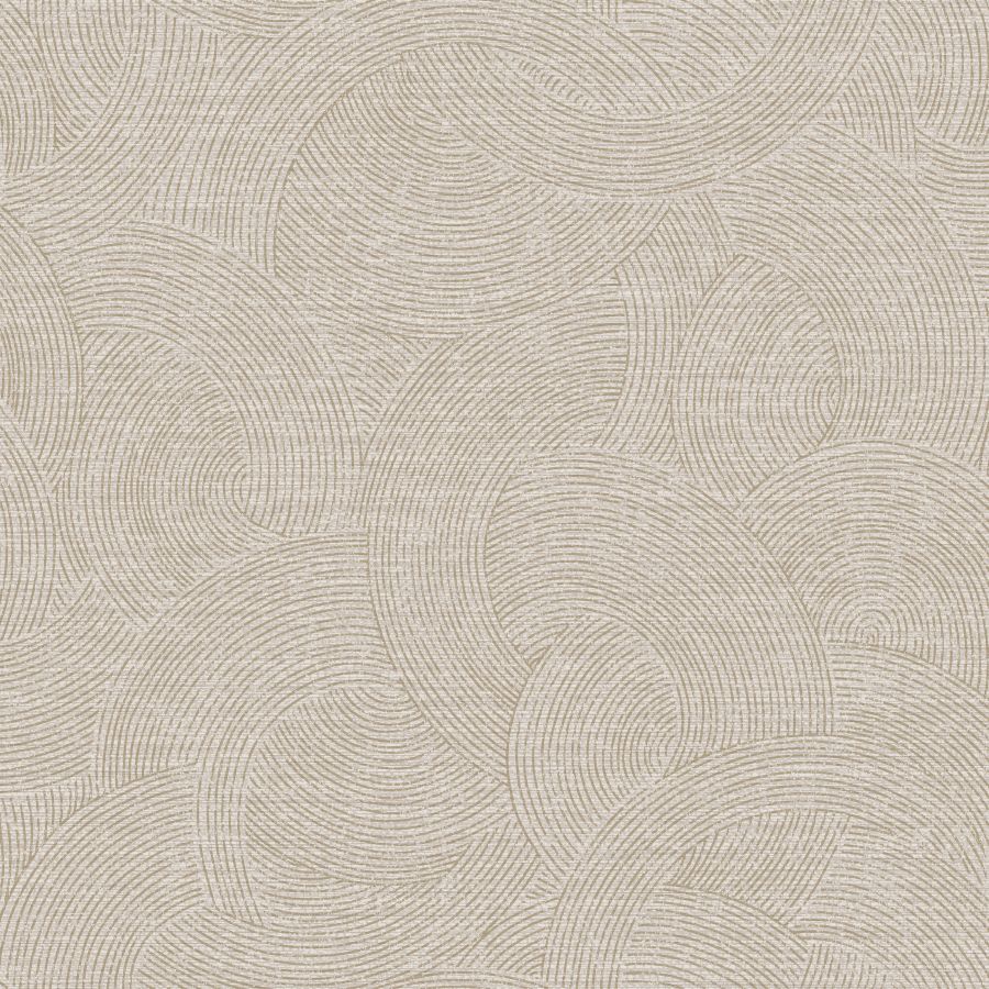Purchase 4191-83022 Chesapeake Wallpaper, Harrison Pewter Swirling Geometric - Kitchen & Bath