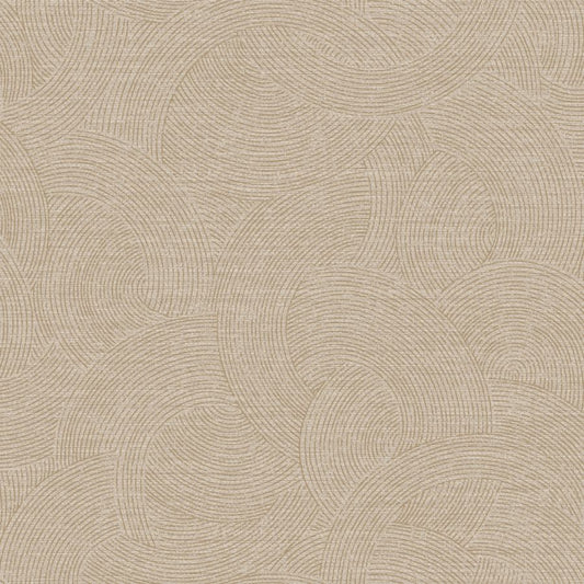 Purchase 4191-83023 Chesapeake Wallpaper, Harrison Taupe Swirling Geometric - Kitchen & Bath