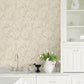Purchase 4191-83025 Chesapeake Wallpaper, Sonny Beige Fronds - Kitchen & Bath12