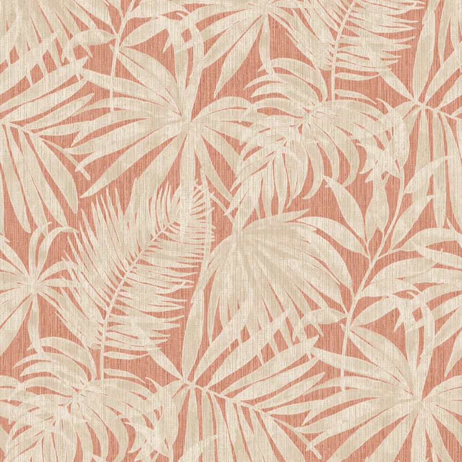 Purchase 4191-83029 Chesapeake Wallpaper, Sonny Rust Fronds - Kitchen & Bath