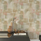 Purchase 4191-83032 Chesapeake Wallpaper, Cassandra Brown Block Geometric - Kitchen & Bath12