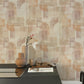 Purchase 4191-83033 Chesapeake Wallpaper, Cassandra Rust Block Geometric - Kitchen & Bath12