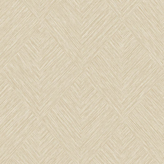 Purchase 4191-83044 Chesapeake Wallpaper, Hollis Light Brown Textured Diamond - Kitchen & Bath