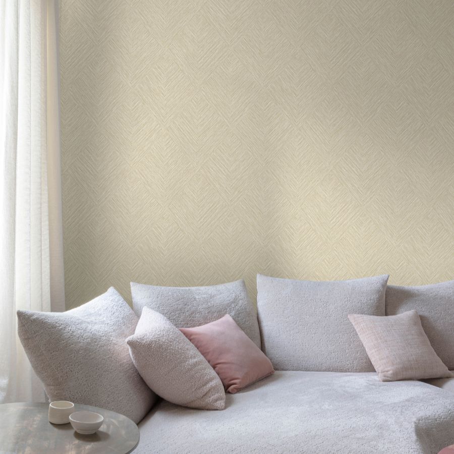 Purchase 4191-83044 Chesapeake Wallpaper, Hollis Light Brown Textured Diamond - Kitchen & Bath1