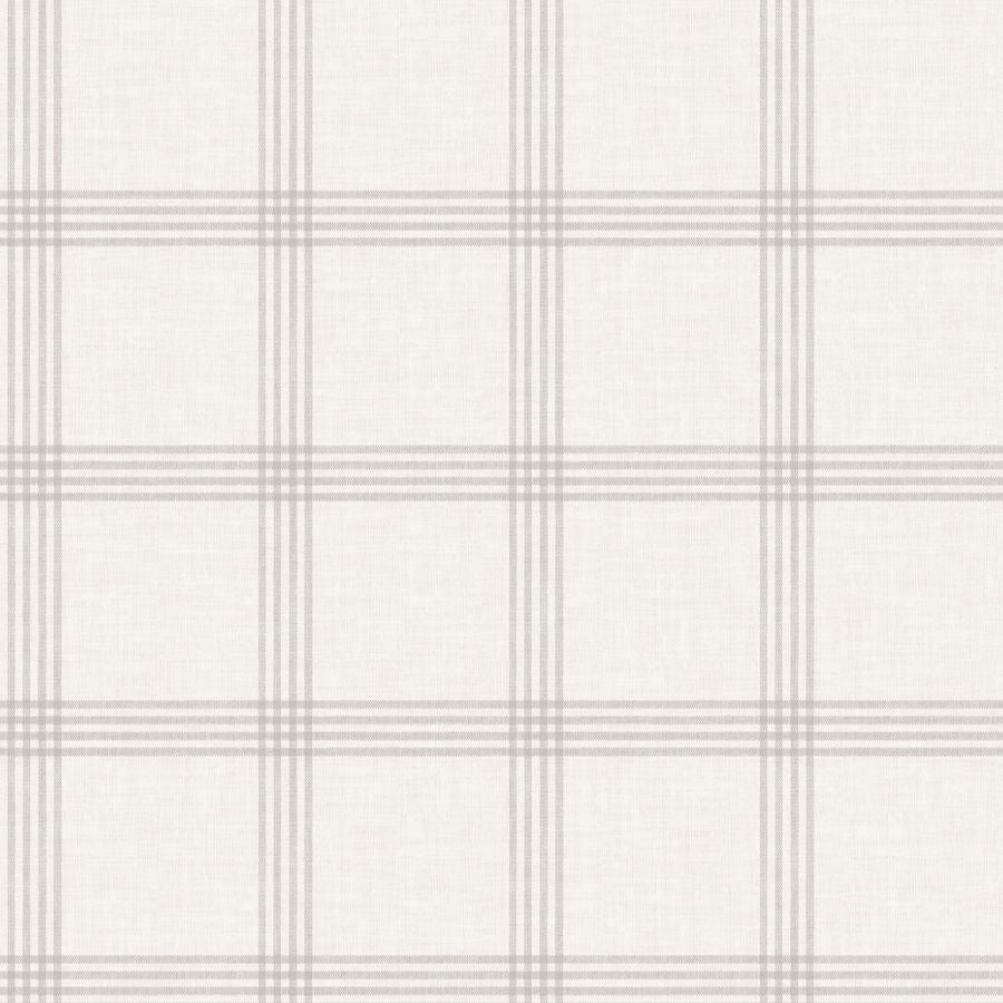 Purchase 4192-24478 Chesapeake Wallpaper, Twain Dove Plaid - Plaid & Stripe