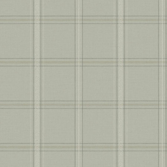 Purchase 4192-27609 Chesapeake Wallpaper, Auberge Sage Plaid - Plaid & Stripe