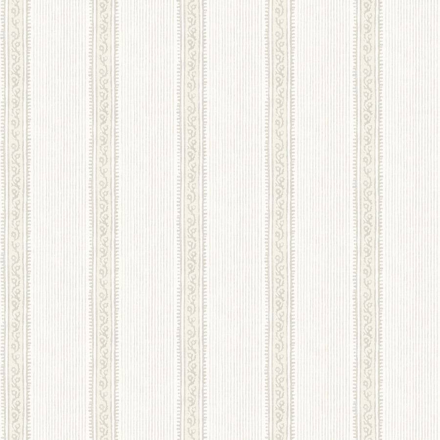 Purchase 4192-27691 Chesapeake Wallpaper, Mandevilla Beige Vine Stripe - Plaid & Stripe