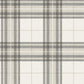 Purchase 4192-27694 Chesapeake Wallpaper, Cabin Check Charcoal Plaid - Plaid & Stripe