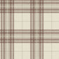 Purchase 4192-27696 Chesapeake Wallpaper, Cabin Check Rust Plaid - Plaid & Stripe