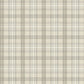 Purchase 4192-330216 Chesapeake Wallpaper, Austin Beige Plaid - Plaid & Stripe