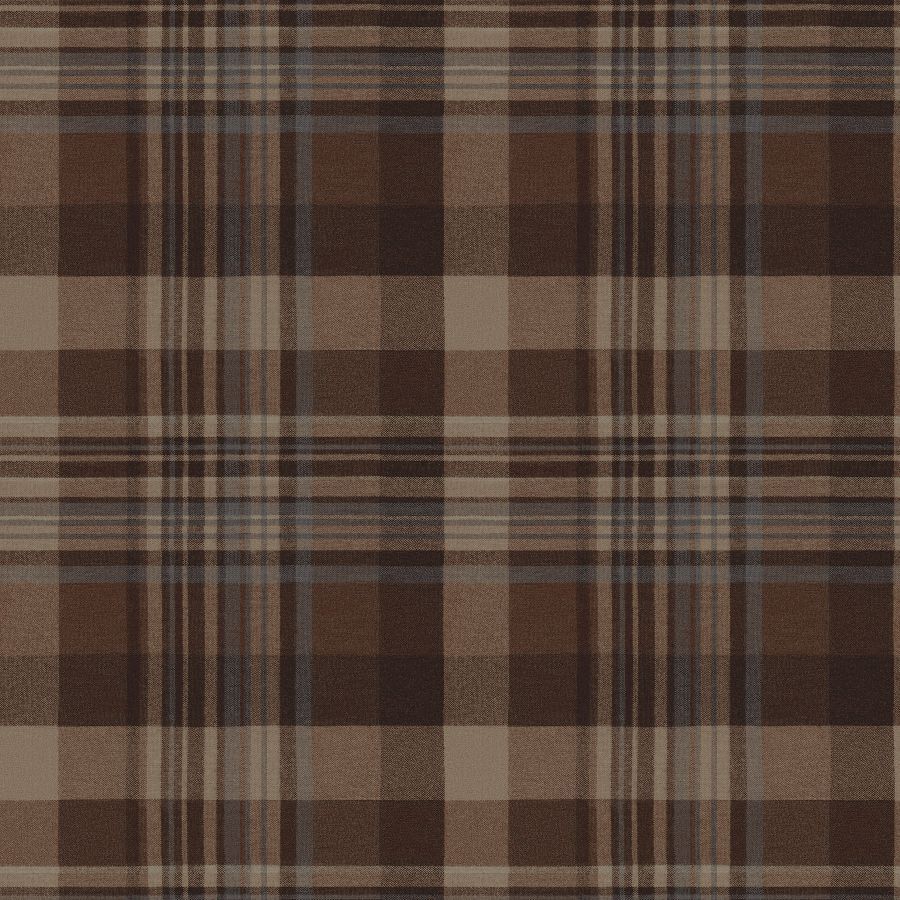 Purchase 4192-72636 Chesapeake Wallpaper, Dutton Plaid Rust Flannel - Plaid & Stripe