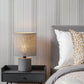 Purchase 4192-83124 Chesapeake Wallpaper, Calvados Grey Linen Stripe - Plaid & Stripe1