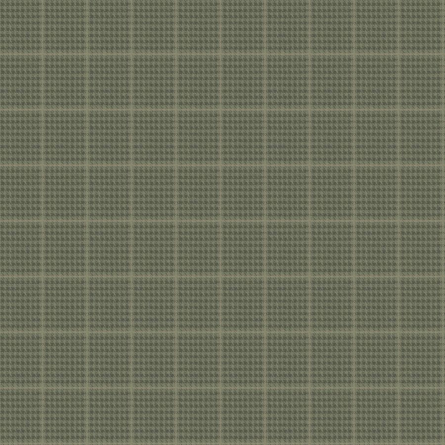 Purchase 4192-83415 Chesapeake Wallpaper, Prescott Dark Green Glen Check - Plaid & Stripe