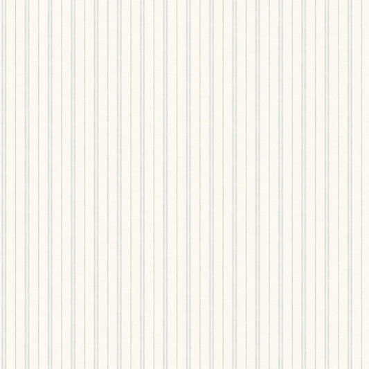 Purchase 4192-83425 Chesapeake Wallpaper, Harville Aqua Double Stripe - Plaid & Stripe