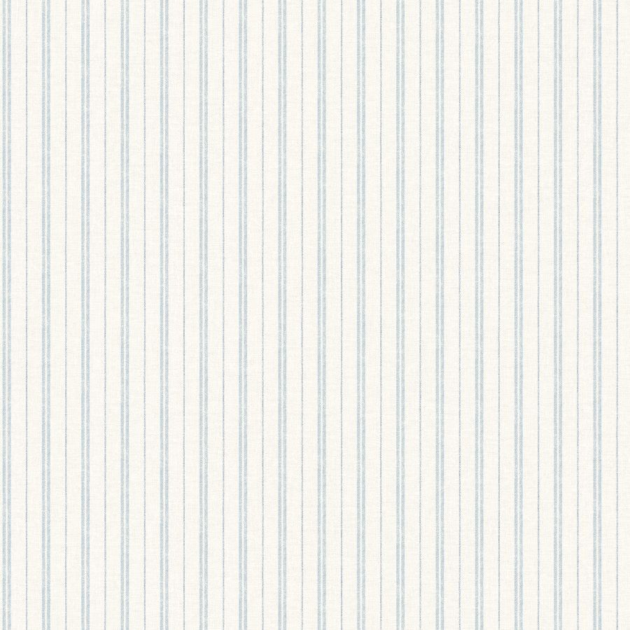 Purchase 4192-83426 Chesapeake Wallpaper, Harville Light Blue Double Stripe - Plaid & Stripe