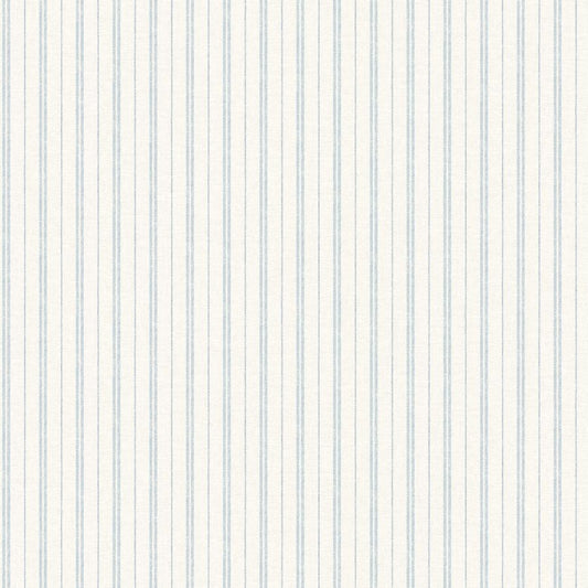 Purchase 4192-83426 Chesapeake Wallpaper, Harville Light Blue Double Stripe - Plaid & Stripe