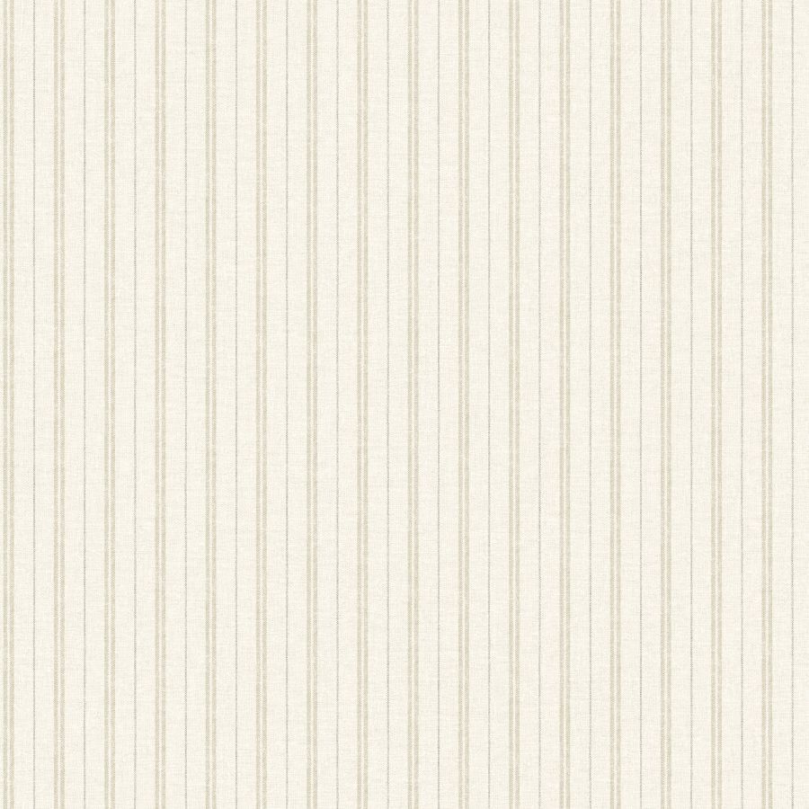 Purchase 4192-83427 Chesapeake Wallpaper, Harville Beige Double Stripe - Plaid & Stripe