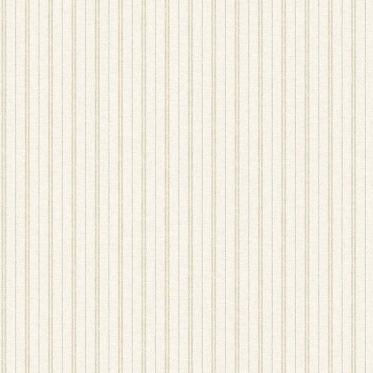 Purchase 4192-83427 Chesapeake Wallpaper, Harville Beige Double Stripe - Plaid & Stripe