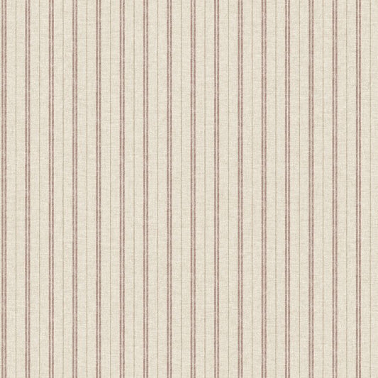 Purchase 4192-83428 Chesapeake Wallpaper, Harville Maroon Double Stripe - Plaid & Stripe
