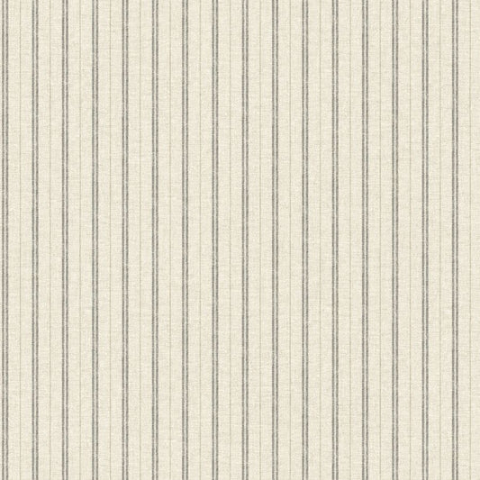 Purchase 4192-83429 Chesapeake Wallpaper, Harville Black Double Stripe - Plaid & Stripe