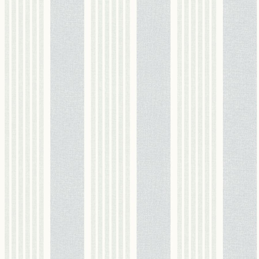Purchase 4192-83436 Chesapeake Wallpaper, Bingley Light Blue Embellished Stripe - Plaid & Stripe