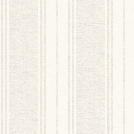 Purchase 4192-83440 Chesapeake Wallpaper, Maddox Light Grey Flannel Stripe - Plaid & Stripe