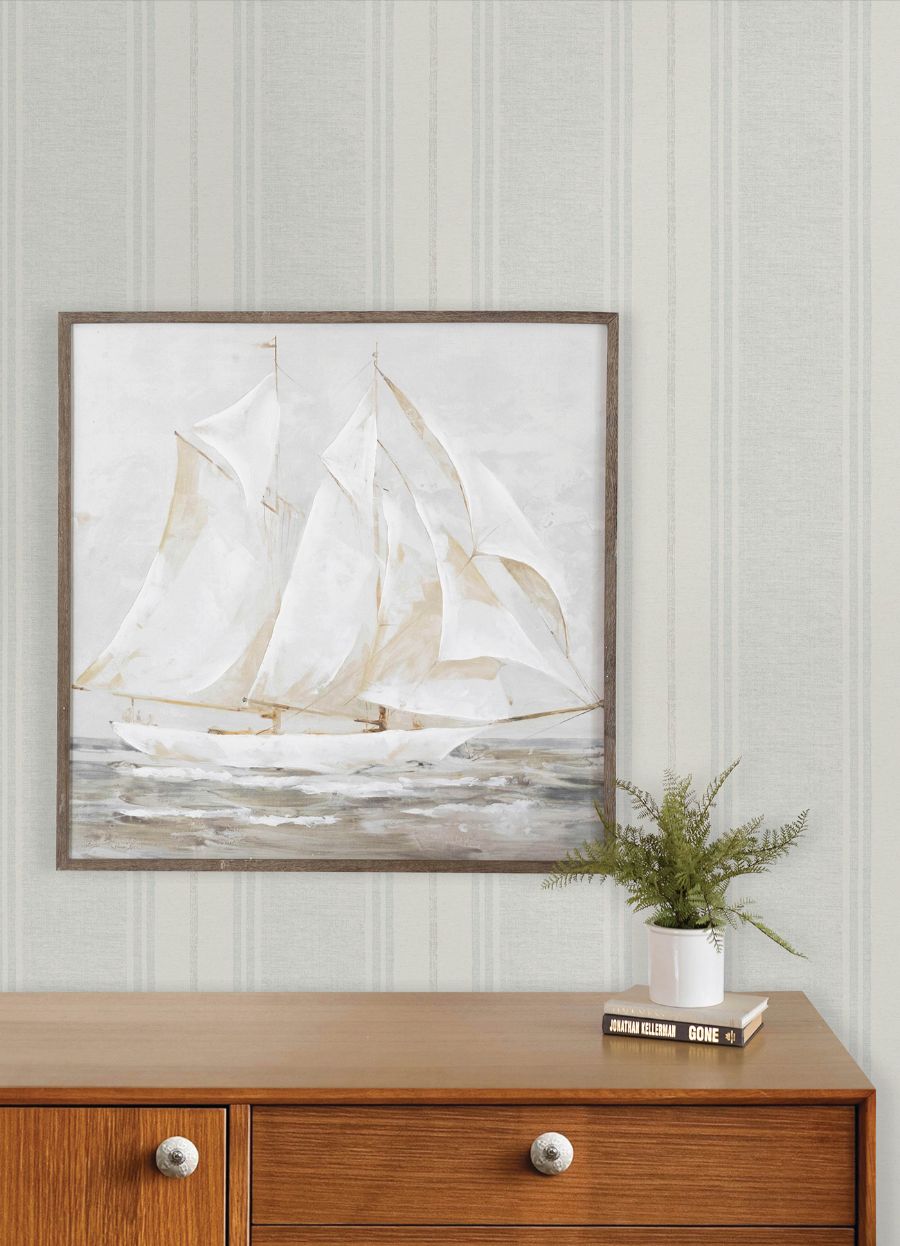 Purchase 4192-83442 Chesapeake Wallpaper, Maddox Light Blue Flannel Stripe - Plaid & Stripe12