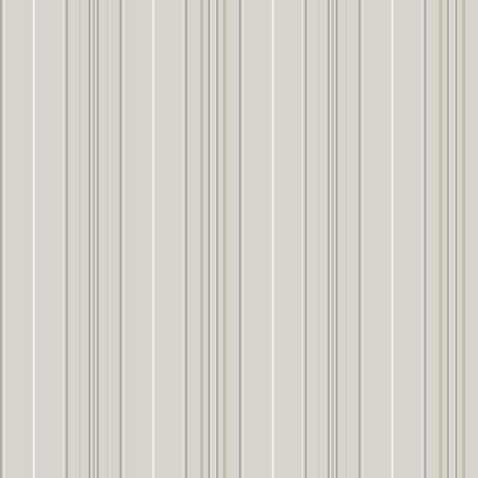 Purchase 4192-83451 Chesapeake Wallpaper, Lascelle Light Grey Modern Pinstripe - Plaid & Stripe