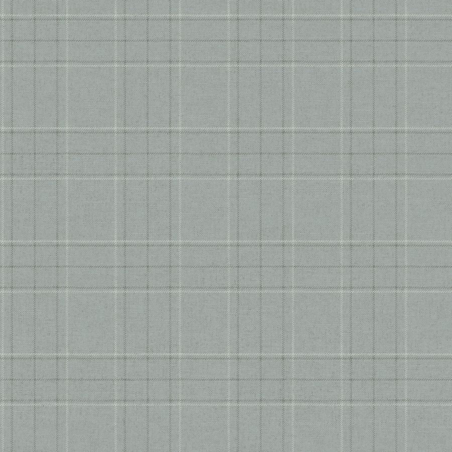 Purchase 4192-83459 Chesapeake Wallpaper, Fox Hollow Turquoise Dashed Plaid - Plaid & Stripe