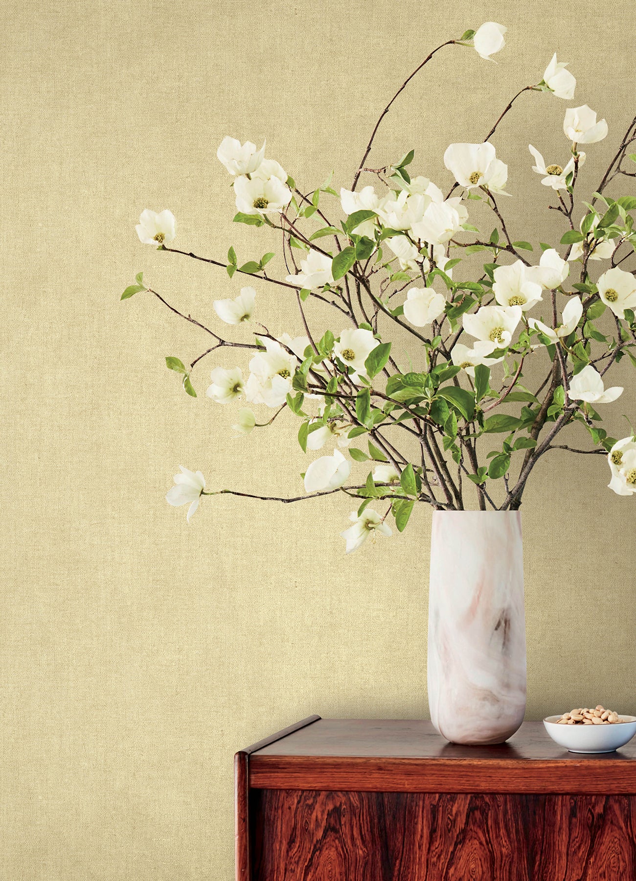 Purchase 4193-7421 A-Street Wallpaper, Nuovo Ivory Faux Linen - Portofino12