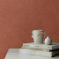 Purchase 4193-7429 A-Street Wallpaper, Nuovo Rust Faux Linen - Portofino1
