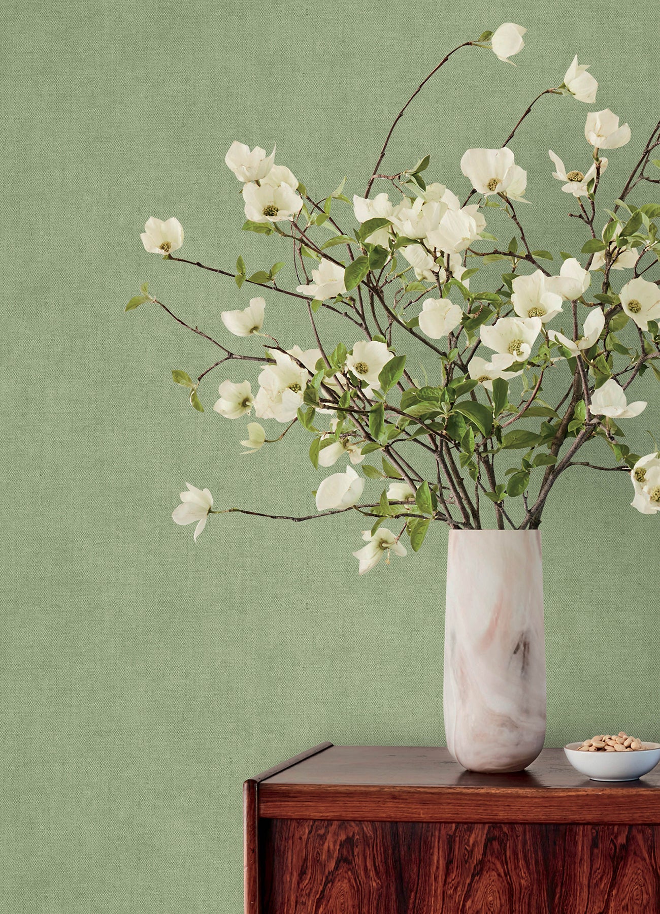 Purchase 4193-7431 A-Street Wallpaper, Nuovo Light Green Faux Linen - Portofino12
