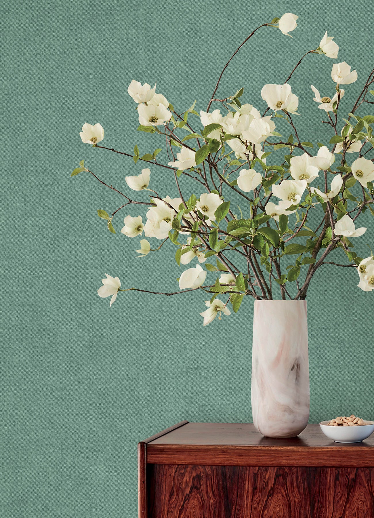 Purchase 4193-7433 A-Street Wallpaper, Nuovo Light Blue Faux Linen - Portofino12