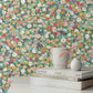 Purchase 4193-7441 A-Street Wallpaper, Prato Green Petite Floral - Portofino1