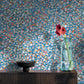 Purchase 4193-7442 A-Street Wallpaper, Prato Blue Petite Floral - Portofino1
