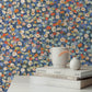 Purchase 4193-7442 A-Street Wallpaper, Prato Blue Petite Floral - Portofino12